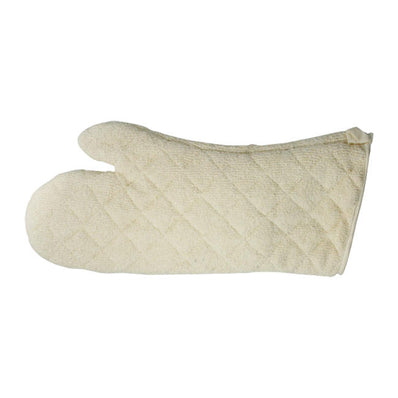 Terry Cloth Oven Mitt 17" each