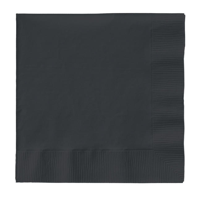 Napkin 2-Ply Black Velvet 200 ct
