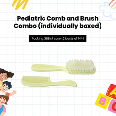 FreshScent Pediatric Comb and Brush Combo (individually boxed)