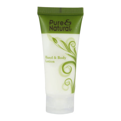 PURE & NATURAL Hand & Body Lotion Nourishing Care Formula - Tube Bottle 0.75 oz