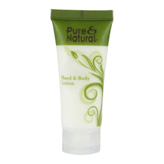 PURE & NATURAL Hand & Body Lotion Nourishing Care Formula - Tube Bottle 0.75 oz