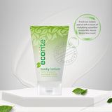 Loción corporal Ecorite de 30 ml con fragancia de pepino y melón, 288 unidades por paquete