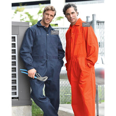 Coveralls Poly/Cotton Twill with Concealed Two-Way Zipper, Multiple Pockets, MULTICOOR Available sizes Reg-Tall (Sold as 2's/ Pack)
