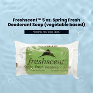 FreshScent 5 oz. Spring Fresh Deodorant Soap (vegetable based)