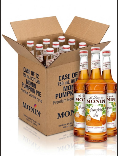 Monin Pumpkin Pie Syrup 750 ml