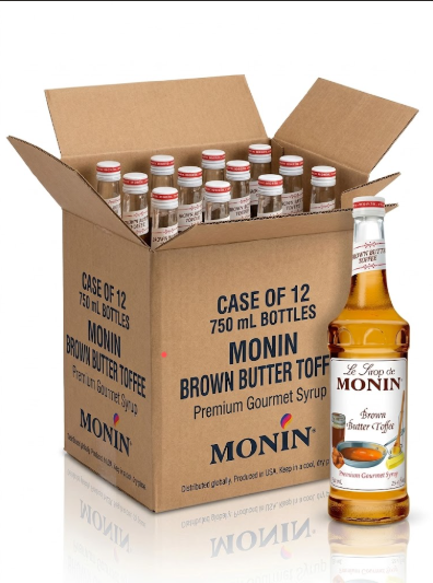 Monin Brown Butter Toffee Syrup 750 ml
