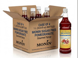 Monin Pomegranate Syrup Sugar Free PET 1 ltr