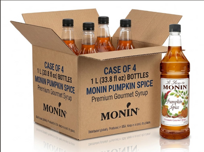 Monin Pumpkin Spice Syrup PET 1 ltr