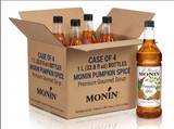 Monin Pumpkin Spice Syrup PET 1 ltr