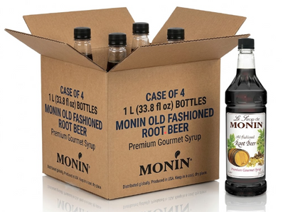 Monin Old Fashioned Root Beer PET Syrup 1 ltr