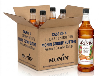 Monin Cookie Butter Syrup PET 1 ltr