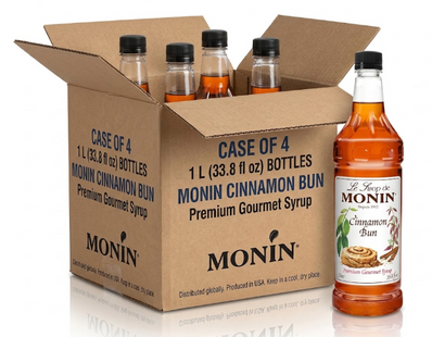 Monin Cinnamon Bun Syrup PET 1 ltr