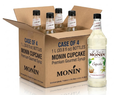 Monin Cupcake Syrup PET 1 ltr