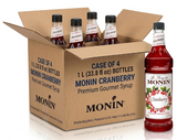Monin Cranberry Syrup PET 1 ltr