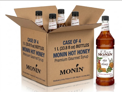 Monin Hot Honey Syrup PET 1 ltr
