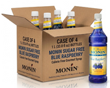 Monin Blue Raspberry Sugar Free Syrup PET 1 ltr