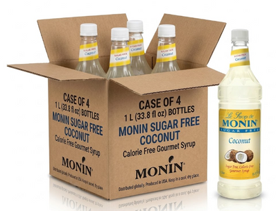 MONIN PET SF Coconut 1 ltr