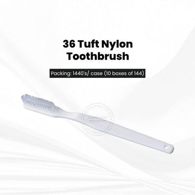 FreshMint 36 Tuft Nylon Toothbrush 1440's units/cs