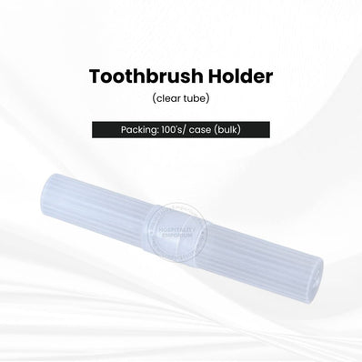 FreshMint Toothbrush Holder (clear tube) 100's units/cs