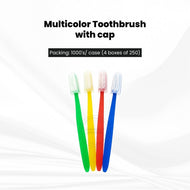 FreshMint Multicolor Toothbrush with cap