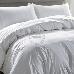 TC-200 DUVET COVER Percale Fabric White FULL size Hospitality Beds Packing 12's/ case Thomaston Mills