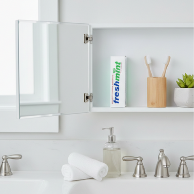 FreshMint 2.75 oz. Anticavity Fluoride Toothpaste (individual box) 144's units/cs