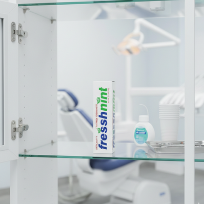 FreshMint 2.75 oz. Anticavity Fluoride Toothpaste (individual box) 144's units/cs