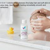 FreshScent 2 oz. Tearless Baby Shampoo & Body Wash (clear bottle)