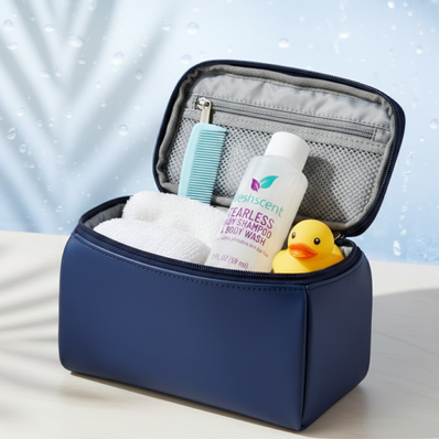 FreshScent 2 oz. Tearless Baby Shampoo & Body Wash (clear bottle) 96's units/cs