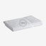WHITE Economy Hand Towel Cam Border Cotton-Poly Blend 16x27
