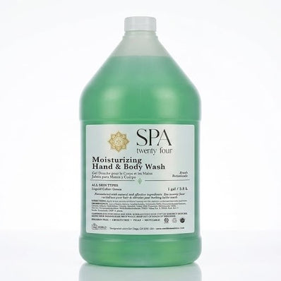 Spa twenty four - Moisturizing Hand  & Body Wash (Recyclable 1 Gallon Jug)