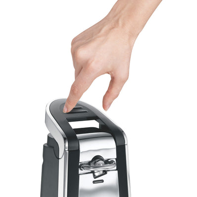 Hamilton Beach Can Opener Smooth Touch® , Easy-Touch Lever, Black/Chrome