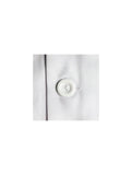 STD. Chef Coat LONG SLEEVE Plastic Button Closure P/C Twill Fabric Color White sizes XS-XL 3/Pack