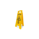 Caution Wet Floor Sign, 2 Sided