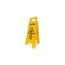 Señal Rubbermaid Caution de piso mojado, 2 lados, 26