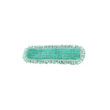 Green Microfiber Dry Pad With Fringe - 24"L color:Green