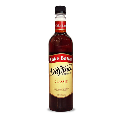 DaVinci Gourmet Cake Batter Syrup PET 750 ml