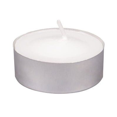Candles Tea Lights Votive fragrance free Aluminum cups Fire Safe table lights Packing 80 units/ Pack X 16 Packs = 1280 units/ Box