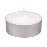 Candles Tea Lights Votive fragrance free Aluminum cups Fire Safe table lights Packing 80 units/ Pack X 16 Packs/ Case
