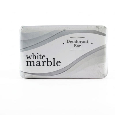 WHITE MARBLE DIAL Deodorant Bar Refreshing Hydro Formula - Paper Wrap Made in USA 2.5 oz