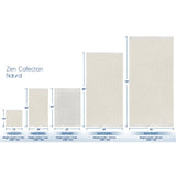 Zen Organic Bath Mat 20" x 30", 10.00Lbs/dz, 100% Certified Organic Cotton, 2 per Pack NATURAL
