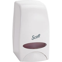 KIMBERLY-CLARK Scott Essential Skin Care Dispenser, Push, 1000 ml Capacity, Cartridge Refill Format Color White 2/Pack