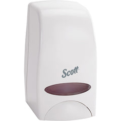 KIMBERLY-CLARK Scott Essential Skin Care Dispenser, Push, 1000 ml Capacity, Cartridge Refill Format Color White 1/Pack