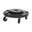 Plataforma rodante para basura universal Globe Commercial, paquete de 2