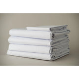 T-300 Preshrunk 100% Combed Cotton Queen Pillowcase 36"x 21" Thomaston Mills USA 6/Pack