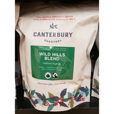 Canterbury Roastery Coffee Wild Hills Blend Fairtrade Organic Medium Roast 1kg 2's/Case