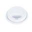 PP Plastic Lid (White) for 80mm / 8oz Paper Cup (Recyclable) 1000 unit/Pack