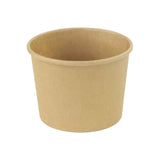8oz Kraft Deluxe Paper Food Container (90mm)