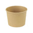 8oz Kraft Deluxe Paper Food Container (90mm) 500/Pack
