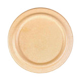 Sugar Cane Natural Fibre Lid for 24, 32, 48oz Bowl ( Natural ) 100% Compostable - 184mm